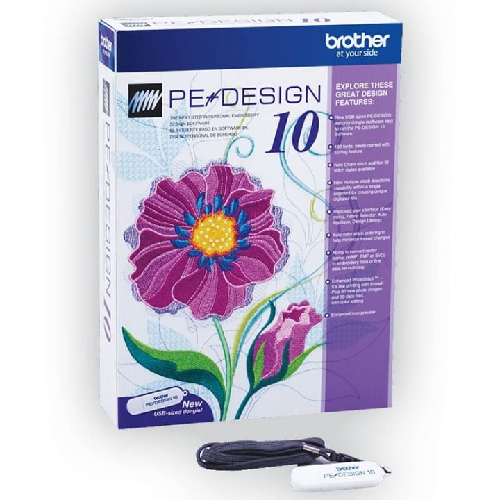 Вышивальное ПО Brother PE-Design 10