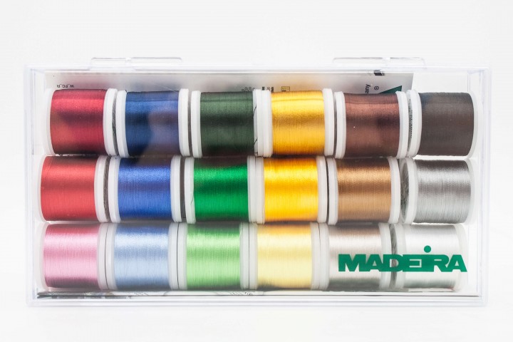 Набор ниток Madeira для Brother Rayon (200м) для вышивания (18 шт.)